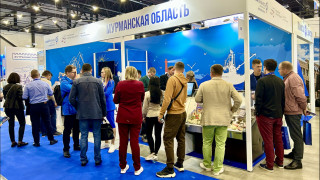 экспортеры Мурманской области принимают участие в выставке Global Fishery Forum & Seafood Expo Russia 2023 - фото - 1